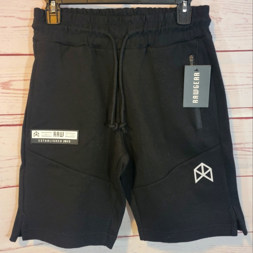 Rawgear Mens Interlock drawstring shorts S